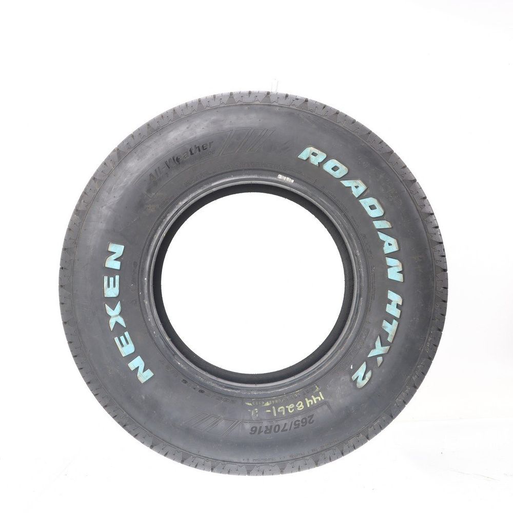 Set of (2) Used 265/70R16 Nexen Roadian HTX 2 RH51 112T - 10.5/32 - Image 3
