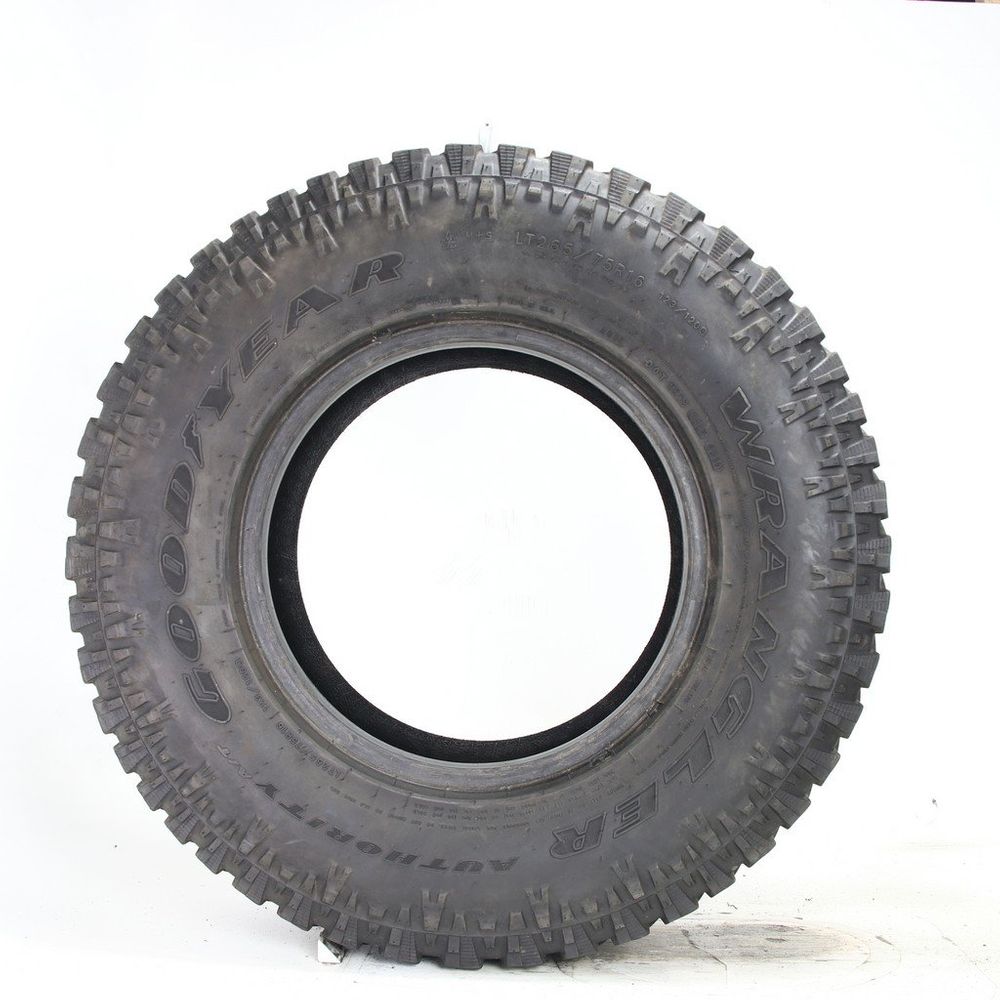 Used LT 265/75R16 Goodyear Wrangler Authority A/T 123/120Q E - 7/32 - Image 3