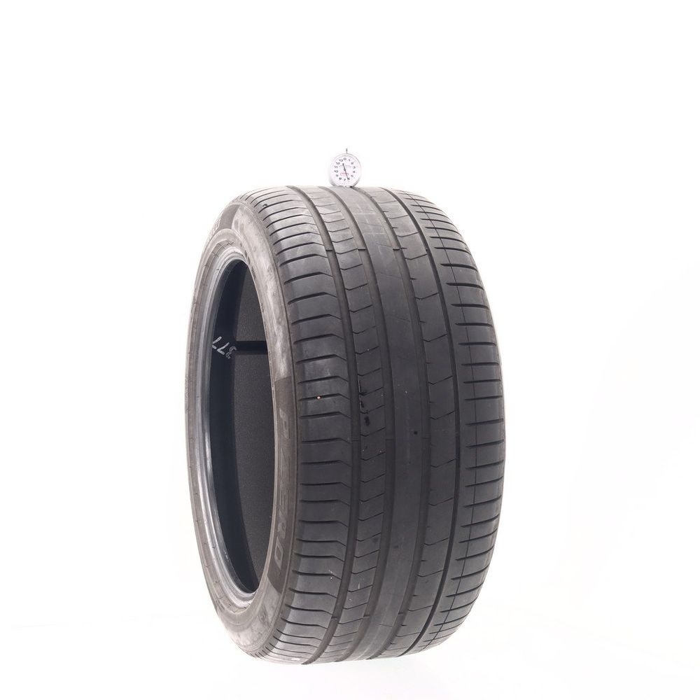 Set of (2) Used 285/40R19 Pirelli P Zero PZ4 TO Elect PNCS 107Y - 6-7/32 - Image 1