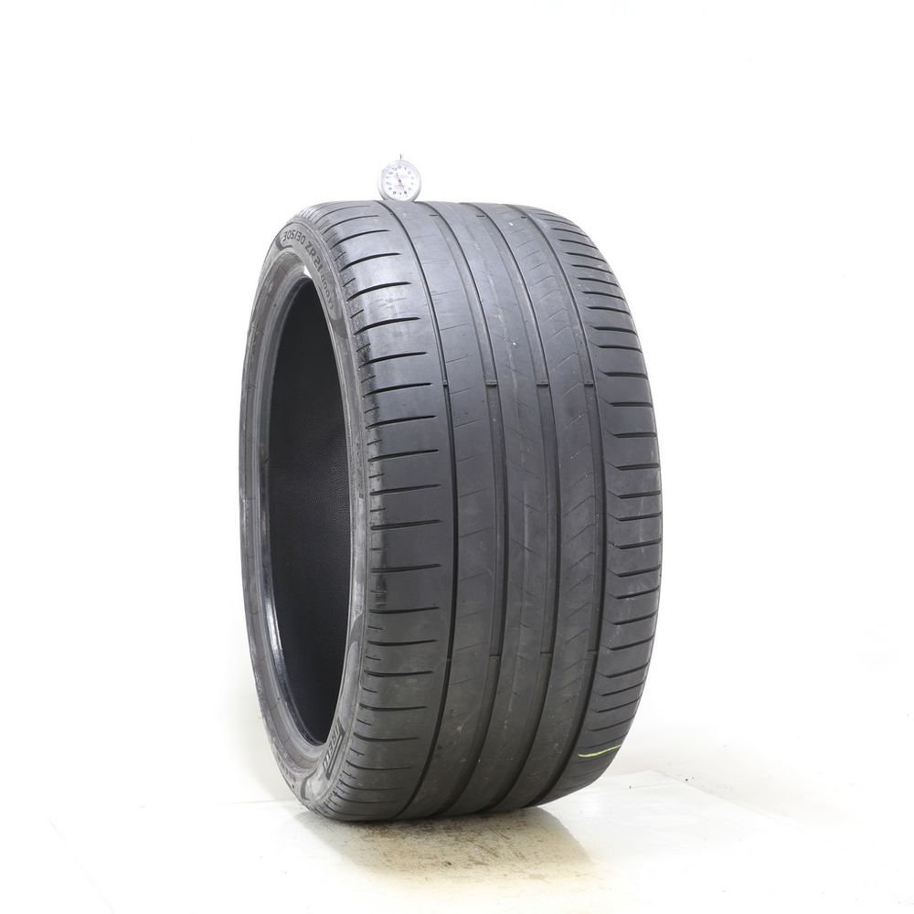 Set of (4) Used 305/30ZR21 Pirelli P Zero PZ4 NA1 100Y - 5.5-7/32 - Image 4