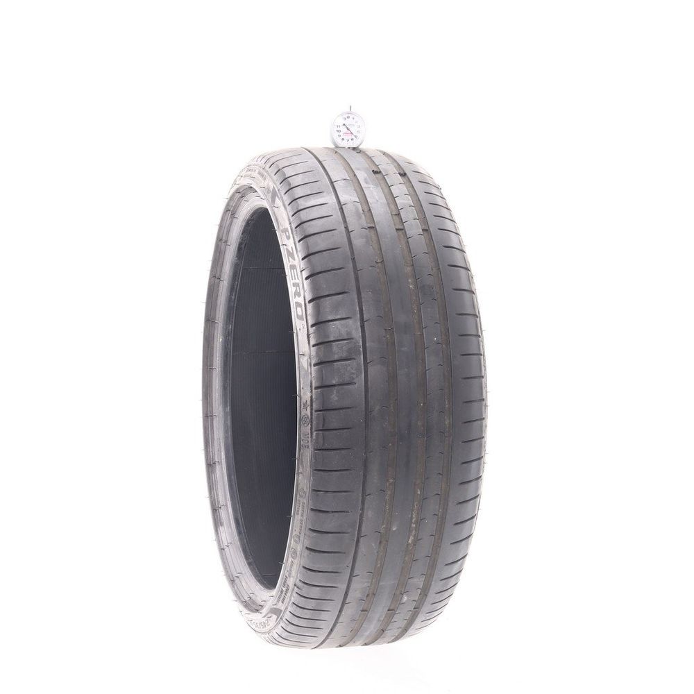 Set of (2) Used 245/35R20 Pirelli P Zero PZ4 MOE Run Flat 95Y - 5-5.5/32 - Image 1