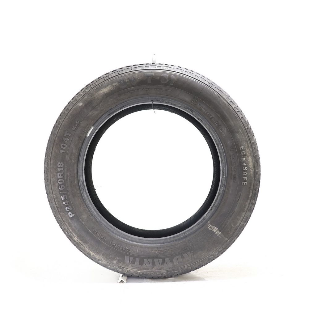 Set of (4) Used 245/60R18 Advanta SV T-01 104T - 7/32 - Image 3