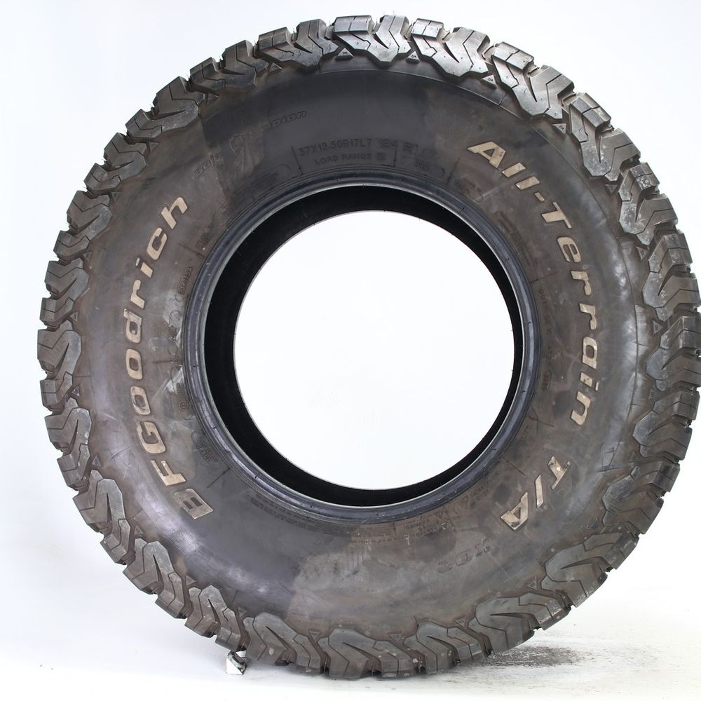 Used LT 37X12.5R17 BFGoodrich All-Terrain T/A KO2 124R D - 10.5/32 - Image 3