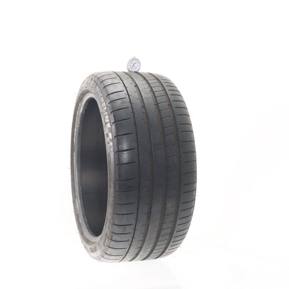 Set of (2) Used 275/35ZR19 Michelin Pilot Super Sport 100Y - 8.5-9/32 - Image 1