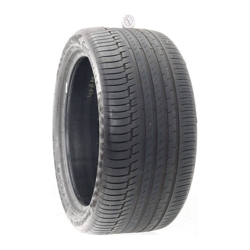 Set of (2) Used 315/35R21 Continental PremiumContact 6 SSR 111Y - 5.5-6/32 - Image 1