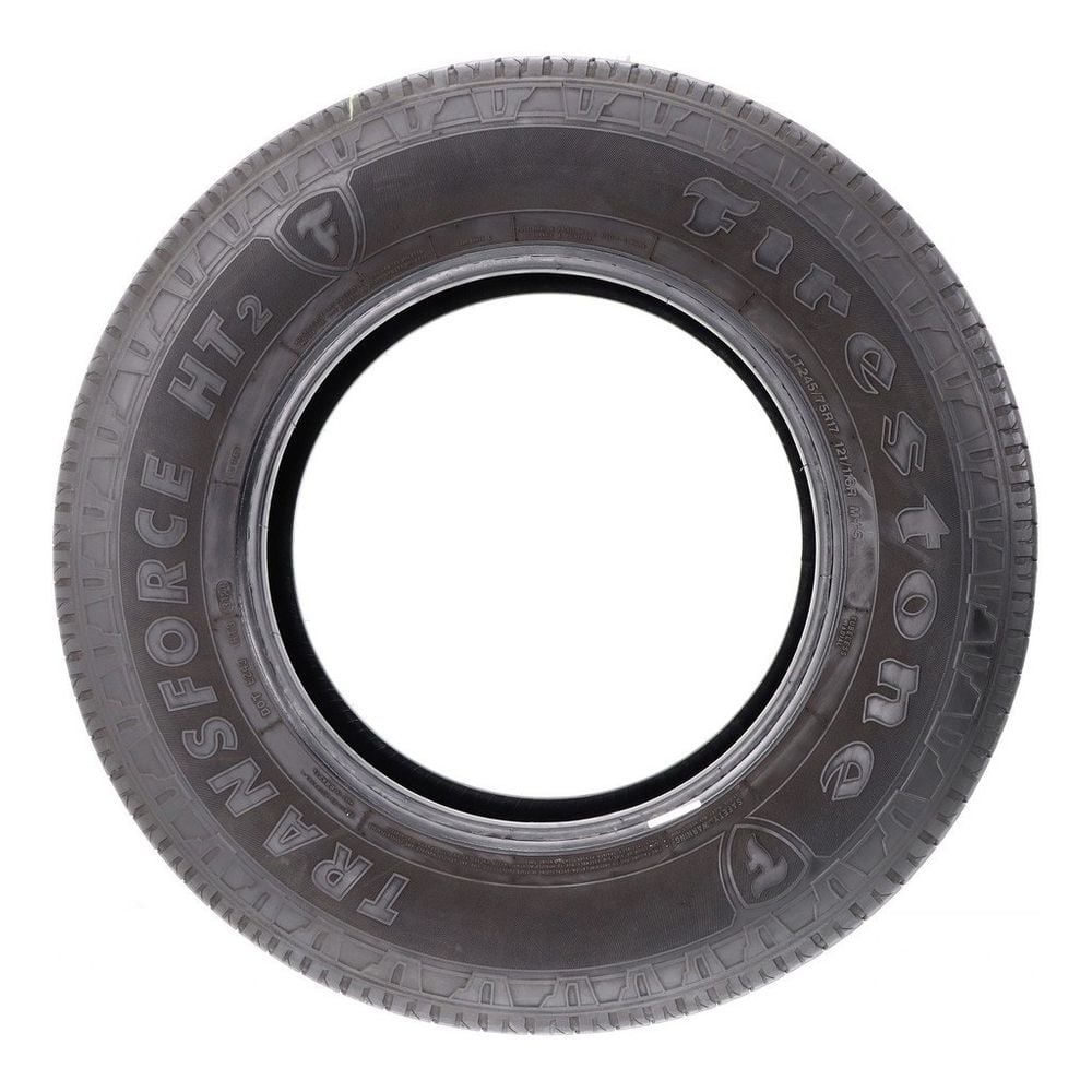 Set of (4) Used LT 245/75R17 Firestone Transforce HT2 121/118R E - 7.5-8.5/32 - Image 3
