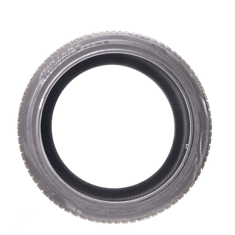 Set of (2) Used 295/35R23 Pirelli Scorpion Winter 2 108W - 7.5-8/32 - Image 3