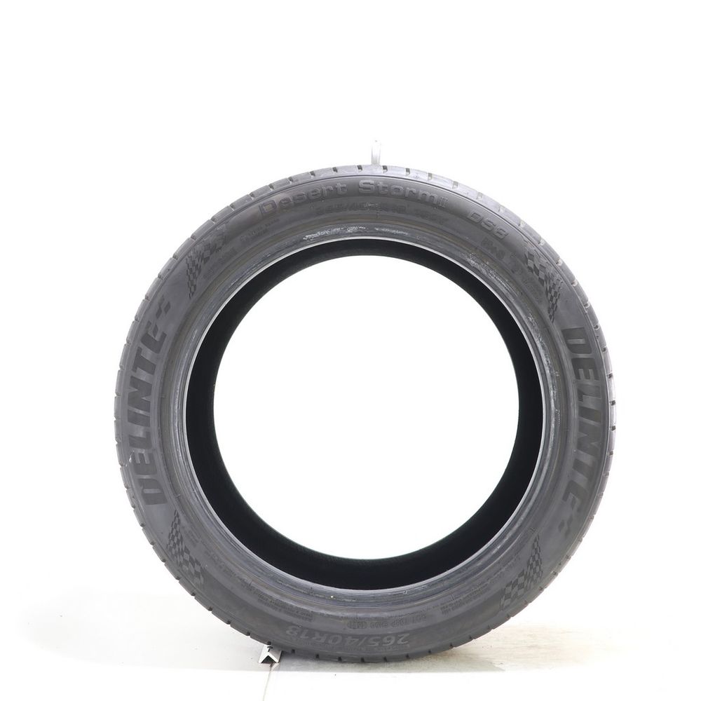 Set of (2) Used 265/40ZR18 Delinte Desert Storm II DS8 101Y - 8.5-9/32 - Image 6
