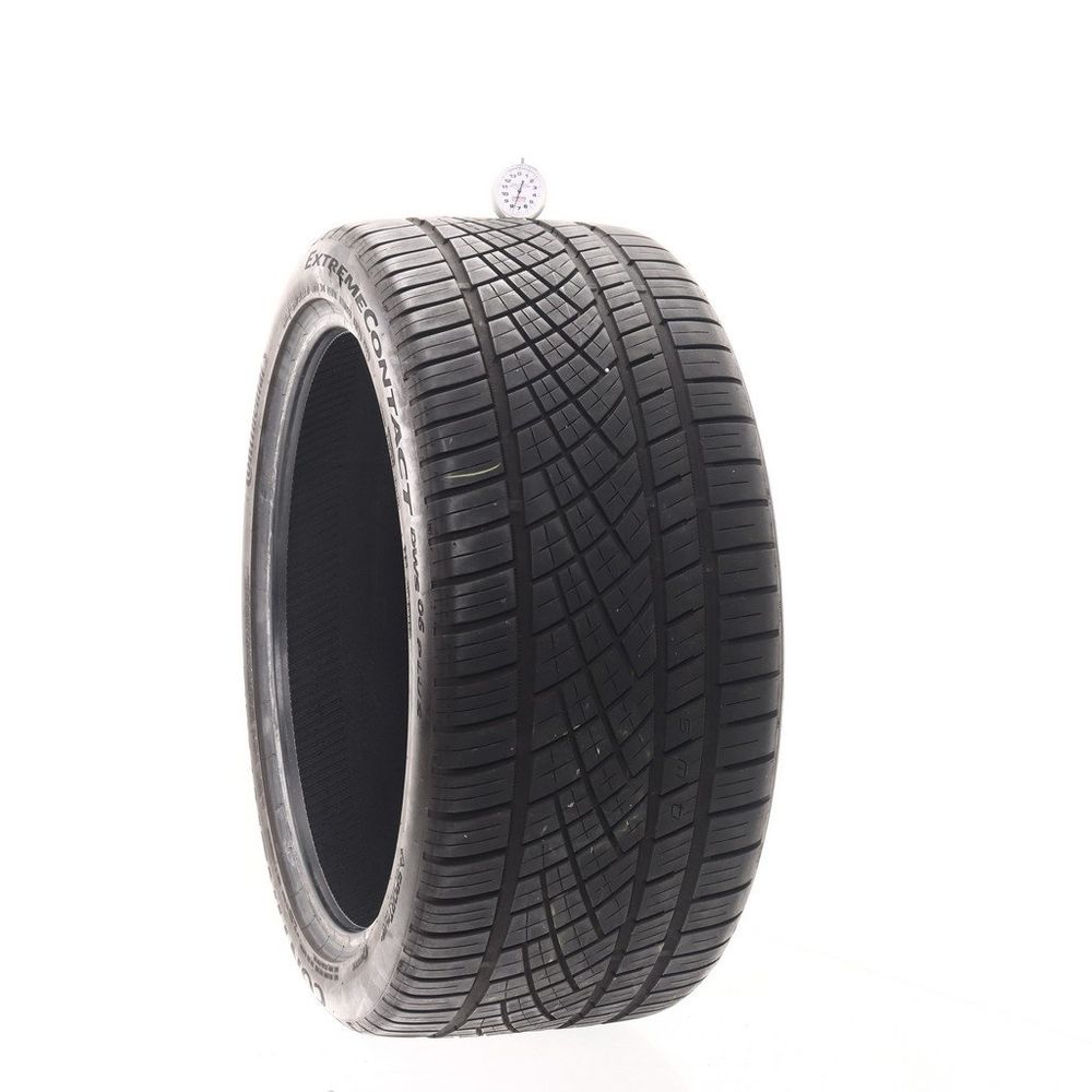 Set of (2) Used 295/35ZR21 Continental ExtremeContact DWS06 Plus 107Y - 7.5-8/32 - Image 1