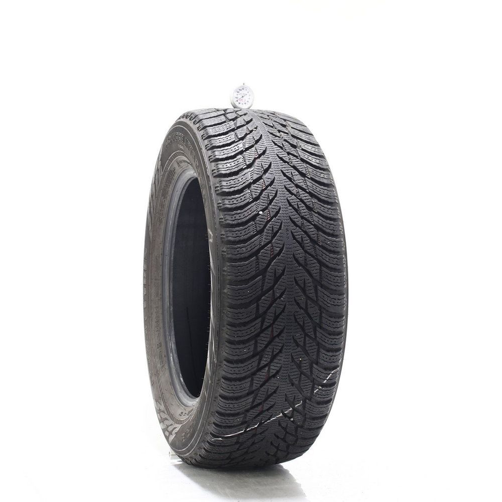 Set of (2) Used 245/60R18 Nokian Hakkapeliitta R3 SUV 109R - 9-9.5/32 - Image 1