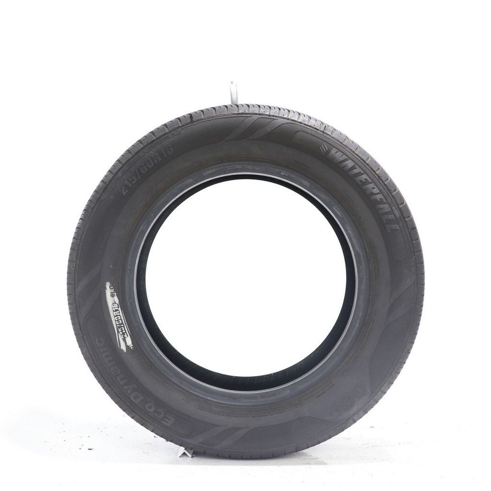 Set of (2) Used 215/60R16 Waterfall Eco Dynamic 95H - 7.5/32 - Image 3