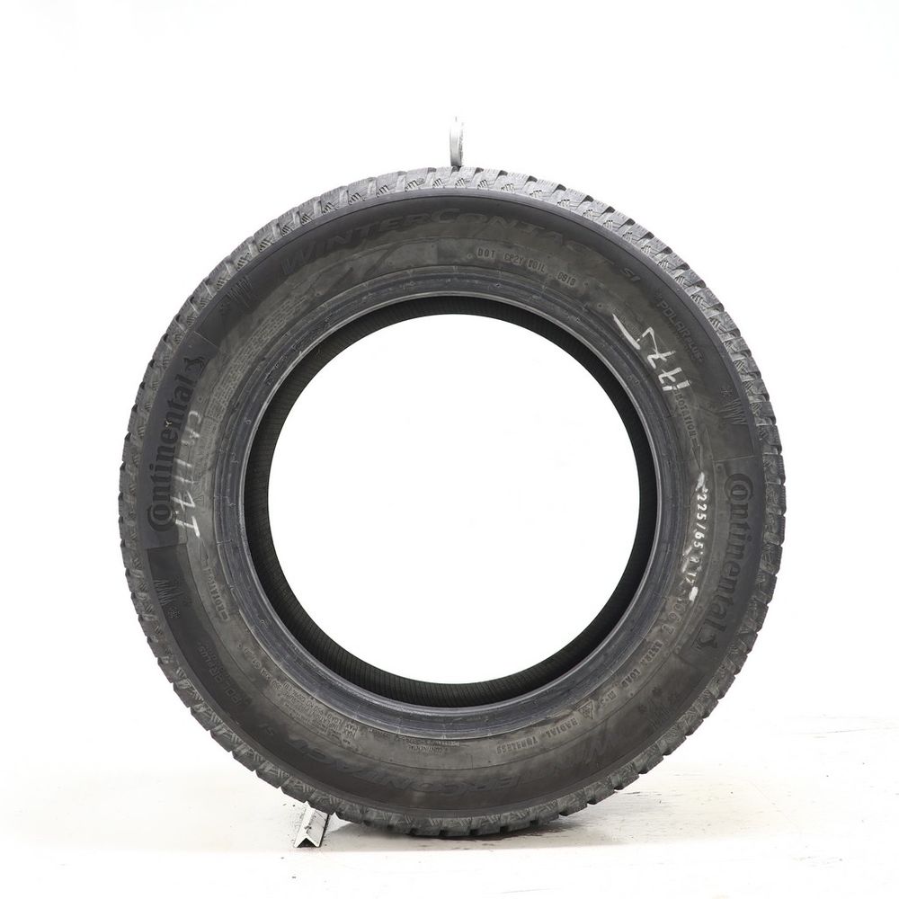 Used 225/65R17 Continental WinterContact SI 106T - 7/32 - Image 3