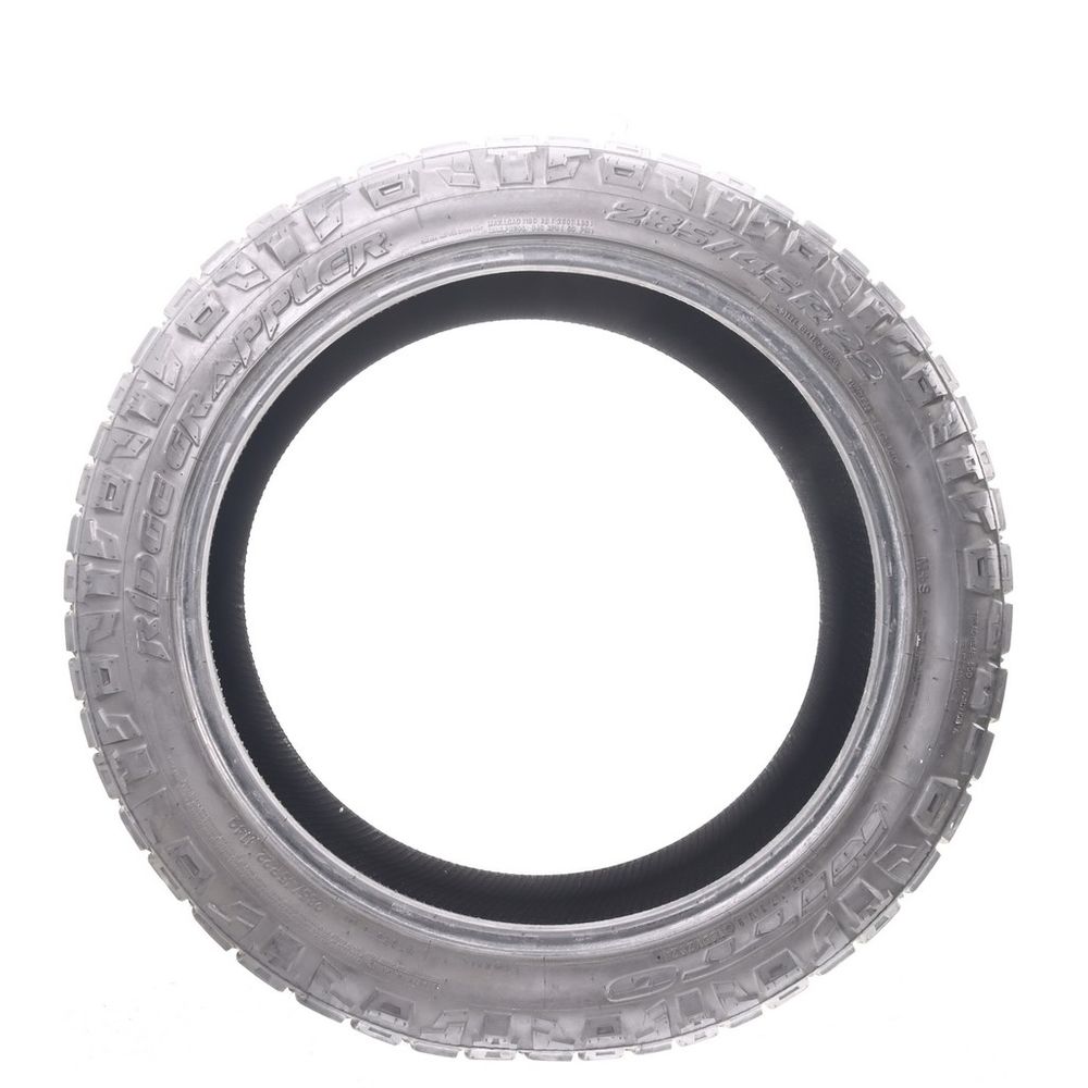 Set of (2) Used 285/45R22 Nitto Ridge Grappler 114Q - 9/32 - Image 3