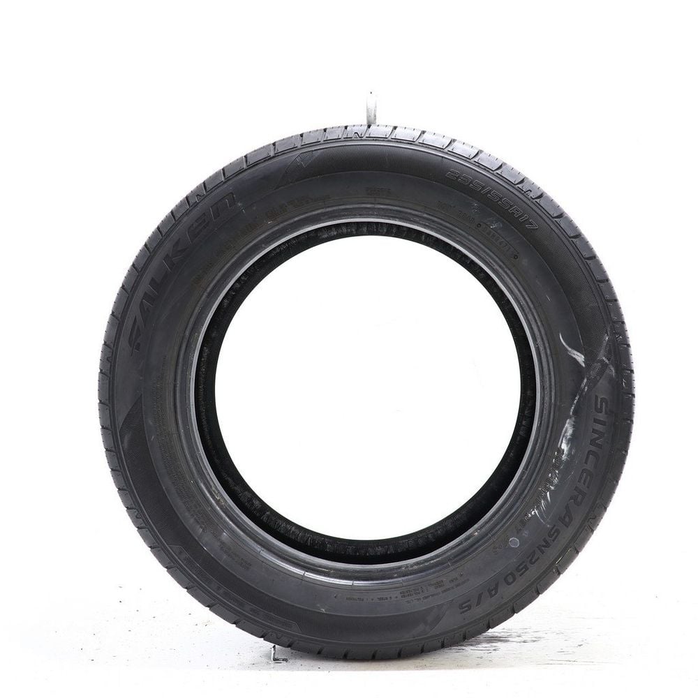 Set of (2) Used 235/55R17 Falken Sincera SN250 A/S 99T - 9-9.5/32 - Image 3