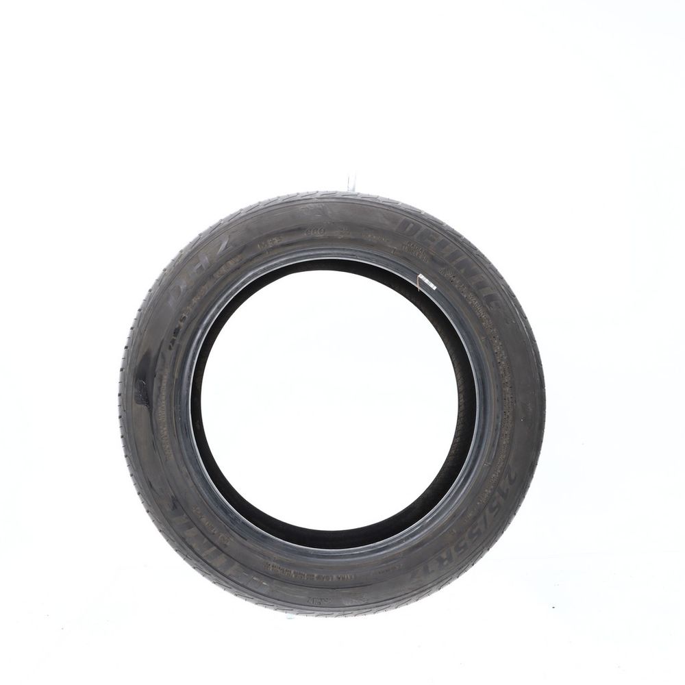 Set of (2) Used 215/55ZR17 Delinte DH2 Eco 98W - 7.5-8/32 - Image 6