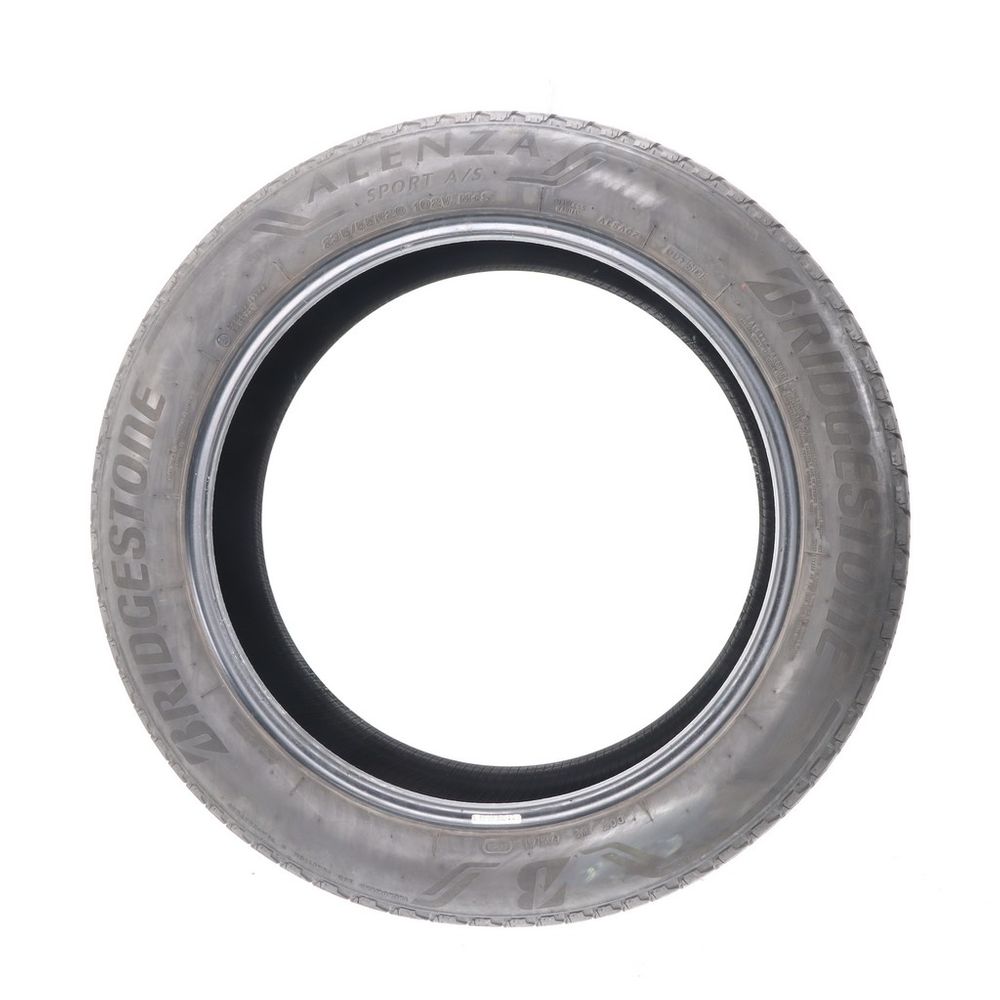 Set of (4) Used 235/55R20 Bridgestone Alenza Sport A/S 102V - 6-7/32 - Image 6