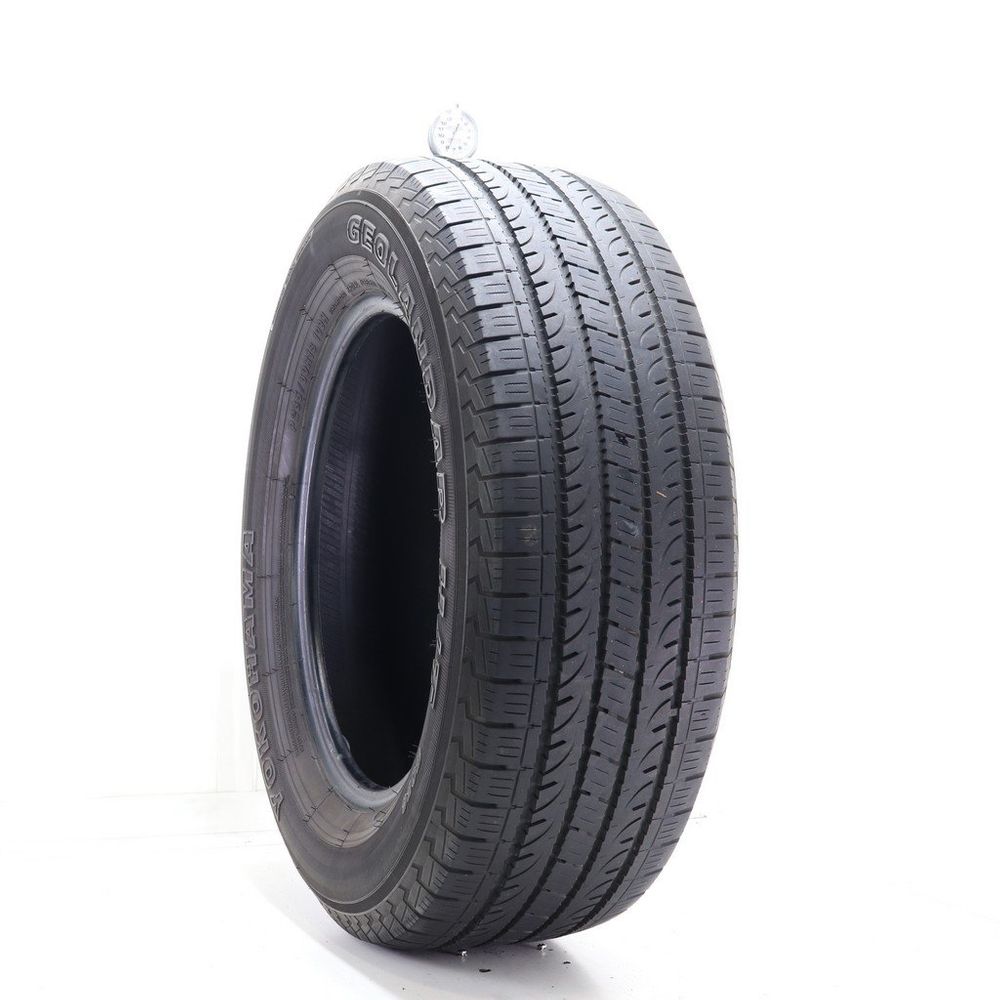 Set of (2) Used 265/60R18 Yokohama Geolandar H/T G056 109H - 7.5/32 - Image 1