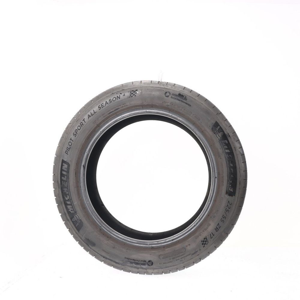 Set of (2) Used 225/55ZR17 Michelin Pilot Sport All Season 4 101Y - 6-6.5/32 - Image 3