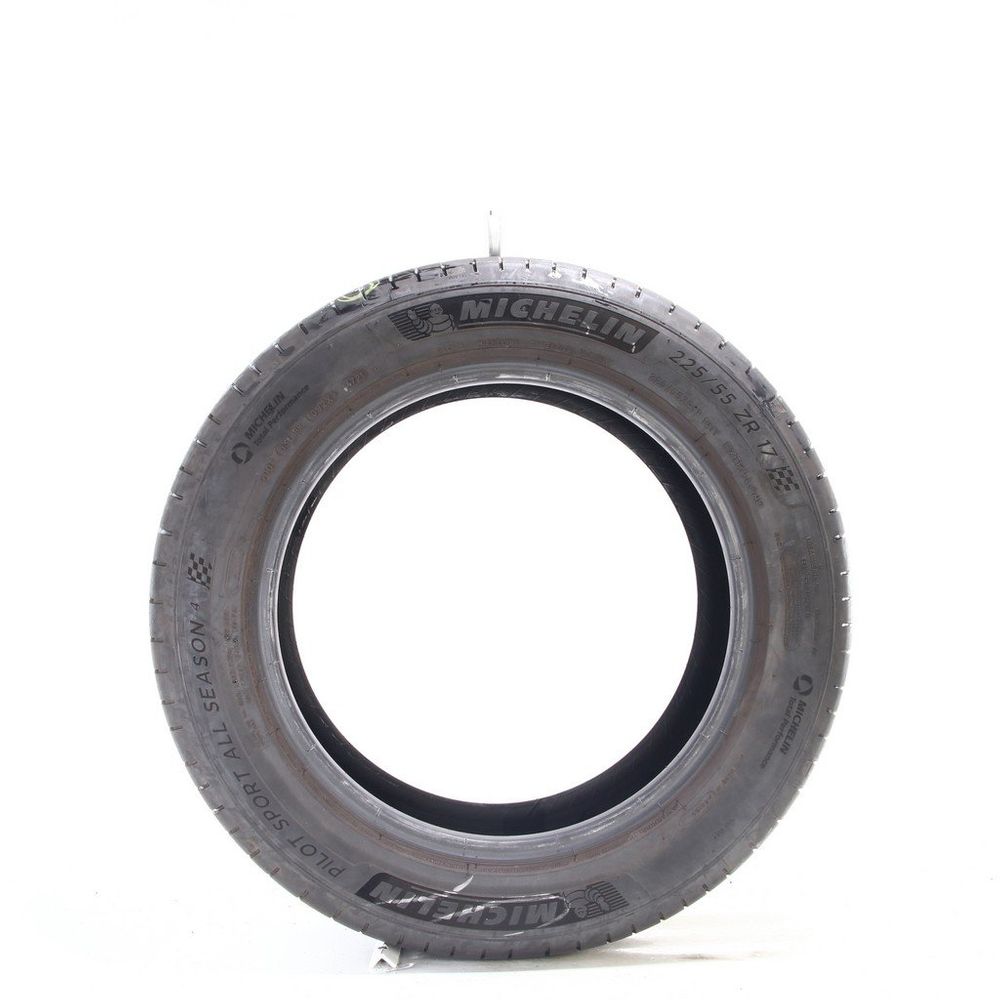 Set of (2) Used 225/55ZR17 Michelin Pilot Sport All Season 4 101Y - 6-6.5/32 - Image 6