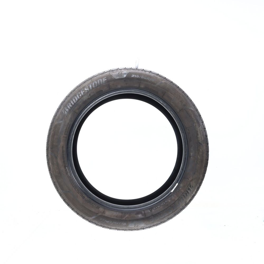 Used 215/55R18 Bridgestone WeatherPeak 95H - 5.5/32 - Image 3