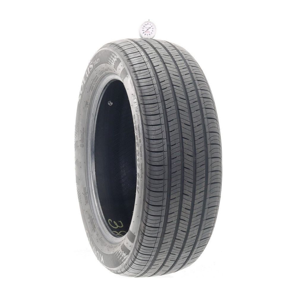 Used P 215/55R17 Kumho Solus TA31 94V - 9/32 - Image 1