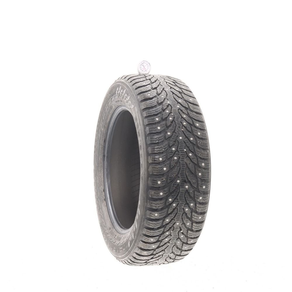 Set of (2) Used 225/60R17 Nokian Hakkapeliitta 9 SUV Studded 103T - 5.5-6.5/32 - Image 1