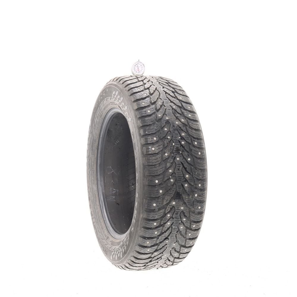 Set of (2) Used 225/60R17 Nokian Hakkapeliitta 9 SUV Studded 103T - 5.5-6.5/32 - Image 4