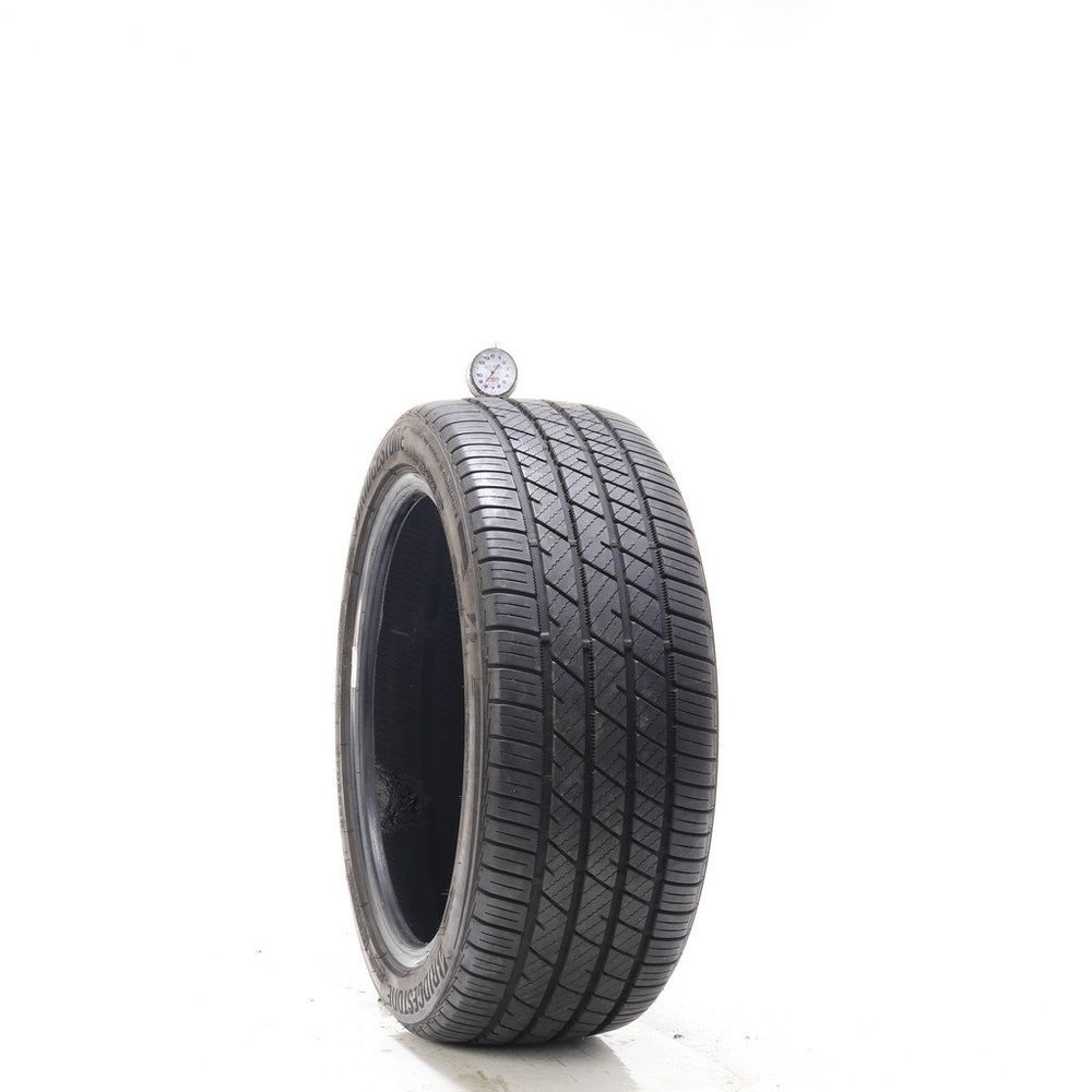 Set of (2) Used 215/45R17 Bridgestone Potenza RE980AS+ 91W - 8-9/32 - Image 1