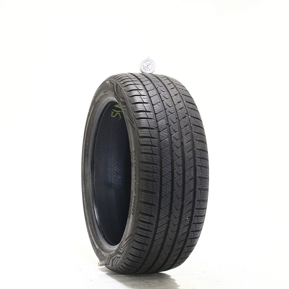 Set of (2) Used 215/45R18 Vredestein Quatrac Pro 93Y - 8.5/32 - Image 1