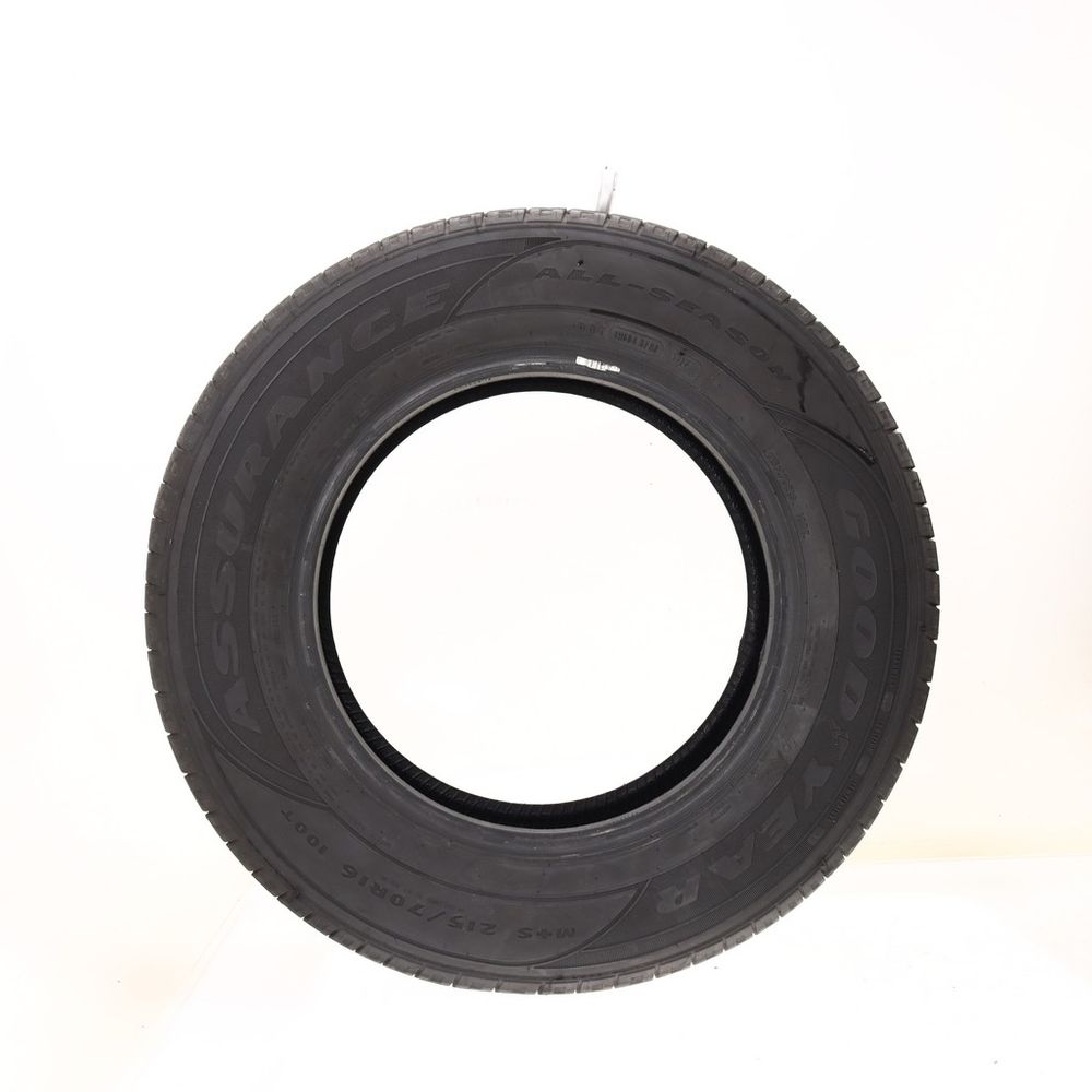Set of (2) Used 215/70R16 Goodyear Assurance All-Season 100T - 8.5/32 - Image 3