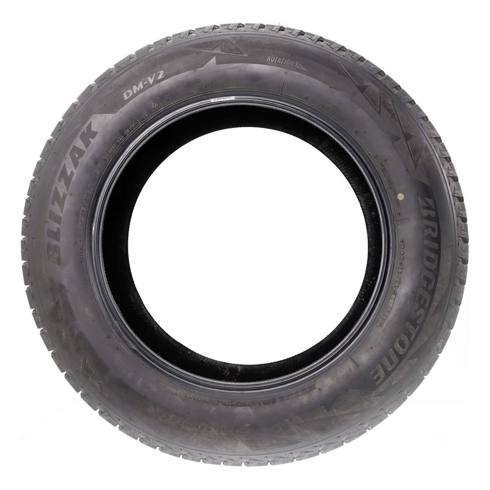 Set of (2) Used 275/60R20 Bridgestone Blizzak DM-V2 115R - 11.5-12/32 - Image 3