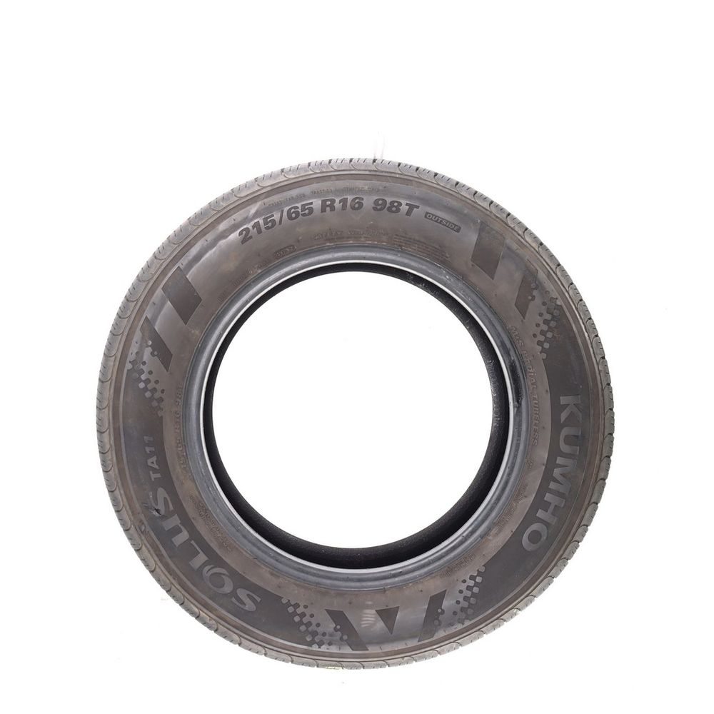 Used 215/65R16 Kumho Solus TA11 98T - 8.5/32 - Image 3