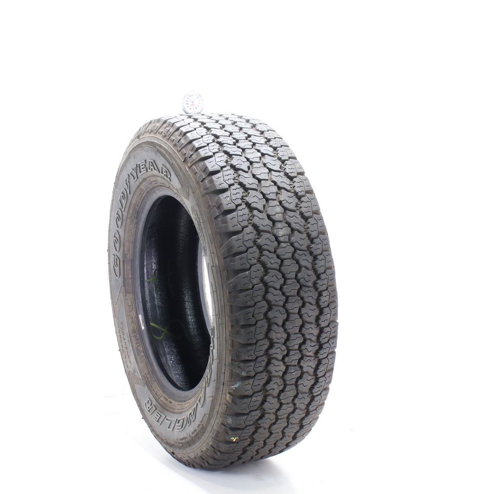 Set of (2) Used 255/70R17 Goodyear Wrangler All-Terrain Adventure Kevlar 112T - 9.5-10.5/32 - Image 4