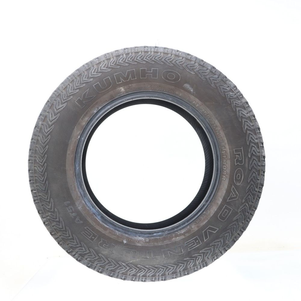 Used LT 255/75R17 Kumho Road Venture AT51 111/108R C - 7.5/32 - Image 3