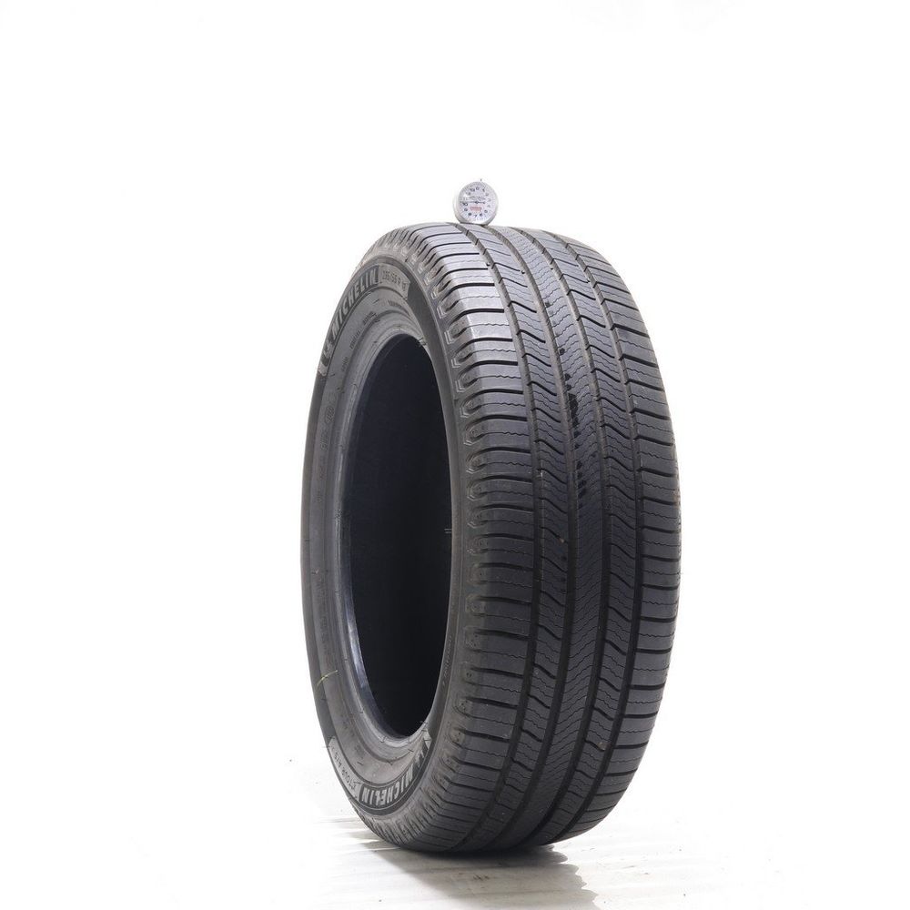 Set of (2) Used 235/55R18 Michelin X Tour A/S 2 100H - 10-10.5/32 - Image 1