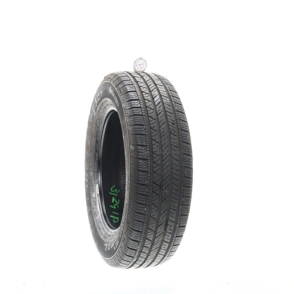 Set of (2) Used 225/65R17 Continental CrossContact LX Sport 102H - 10/32 - Image 1