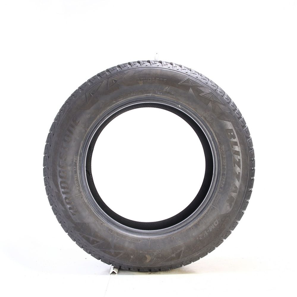 Set of (2) Used 235/65R17 Bridgestone Blizzak DM-V2 108S - 6.5-7/32 - Image 6