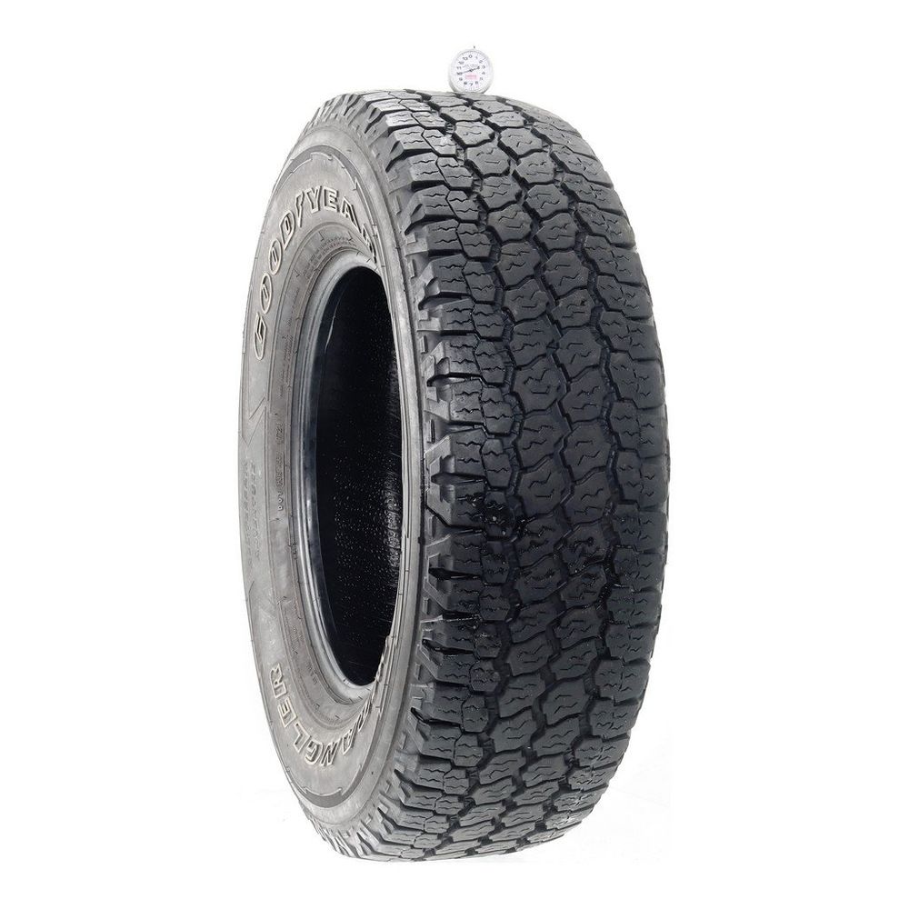 Set of (2) Used LT 275/70R18 Goodyear Wrangler All-Terrain Adventure Kevlar 125/122R E - 10/32 - Image 1