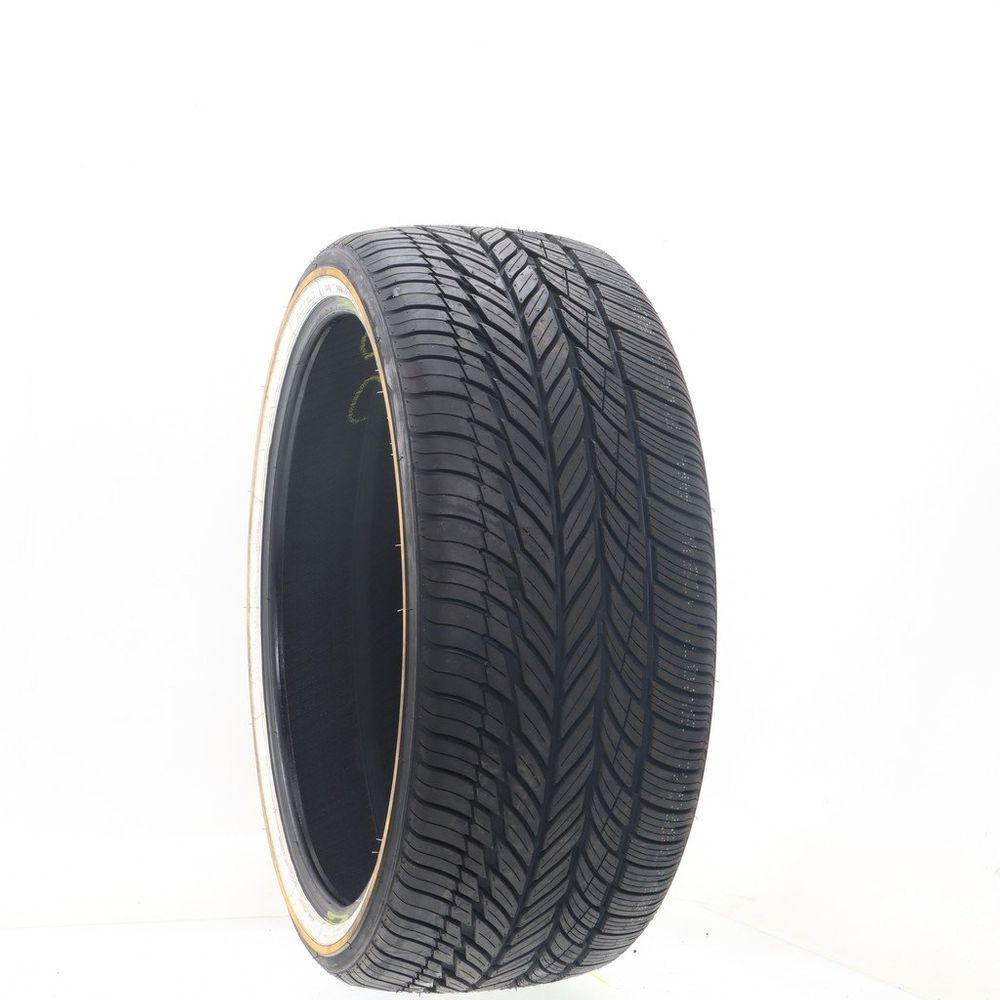 Driven Once 265/35R22 Vogue Custom Built Radial Gold/White 102V - 9.5/32 - Image 1