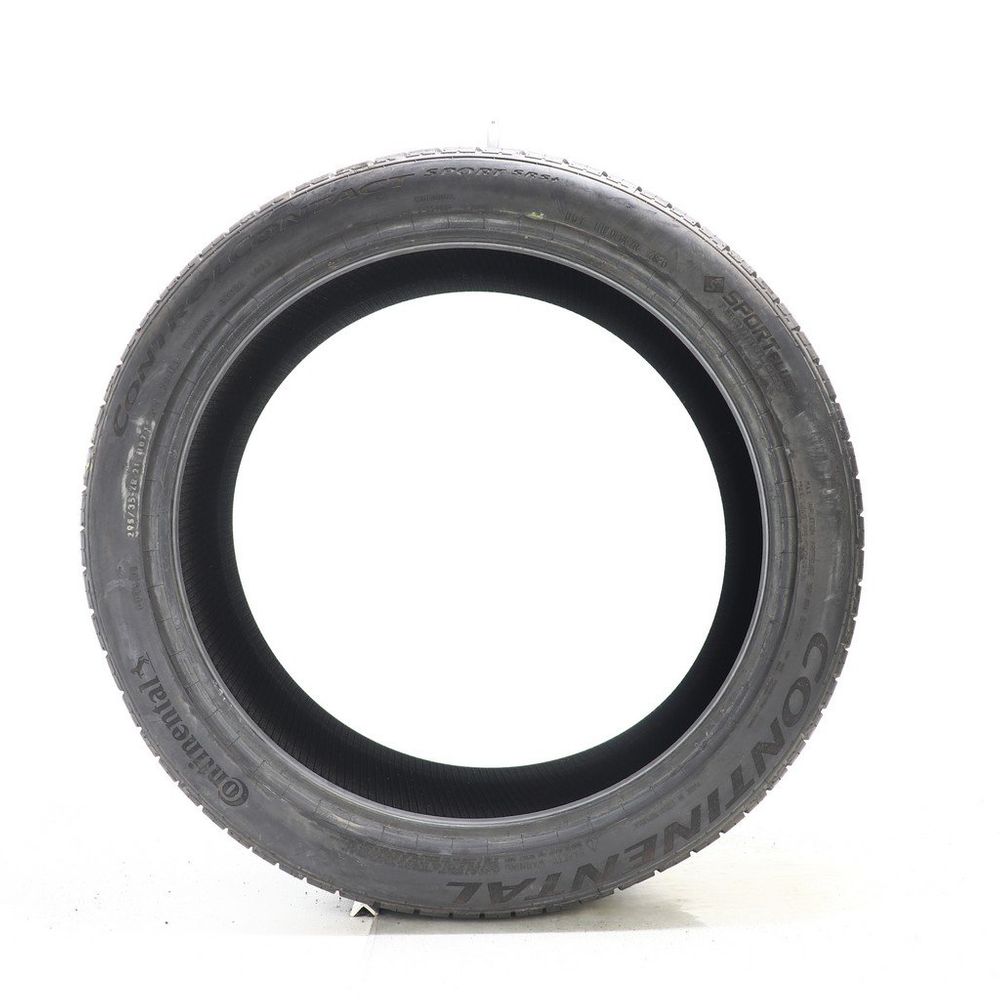 Set of (2) Used 295/35ZR21 Continental ControlContact Sport SRS Plus 107Y - 8-9/32 - Image 3