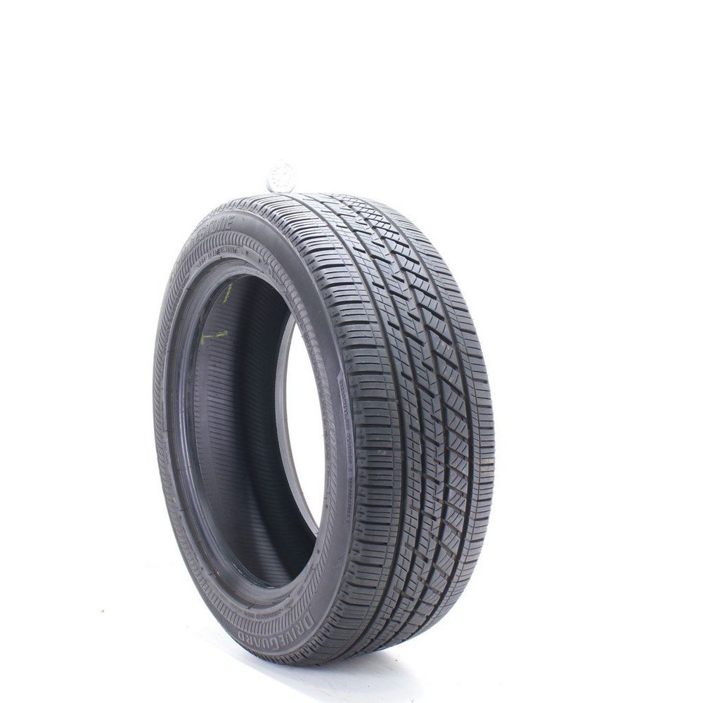 Set of (2) Used 235/55RF19 Bridgestone DriveGuard RFT 105H - 9/32 - Image 1