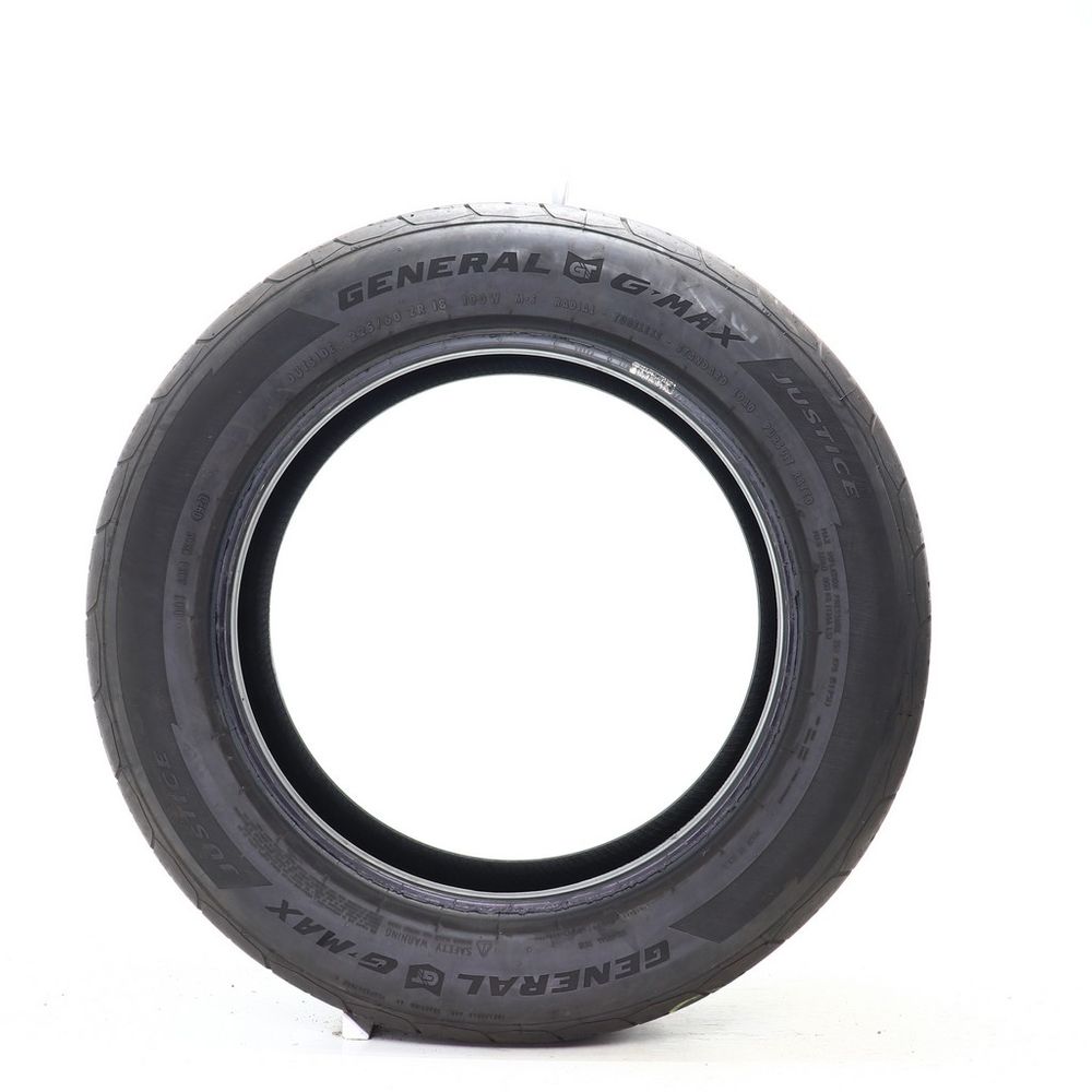 Set of (2) Used 225/60ZR18 General G-Max Justice 100W - 7-7.5/32 - Image 3