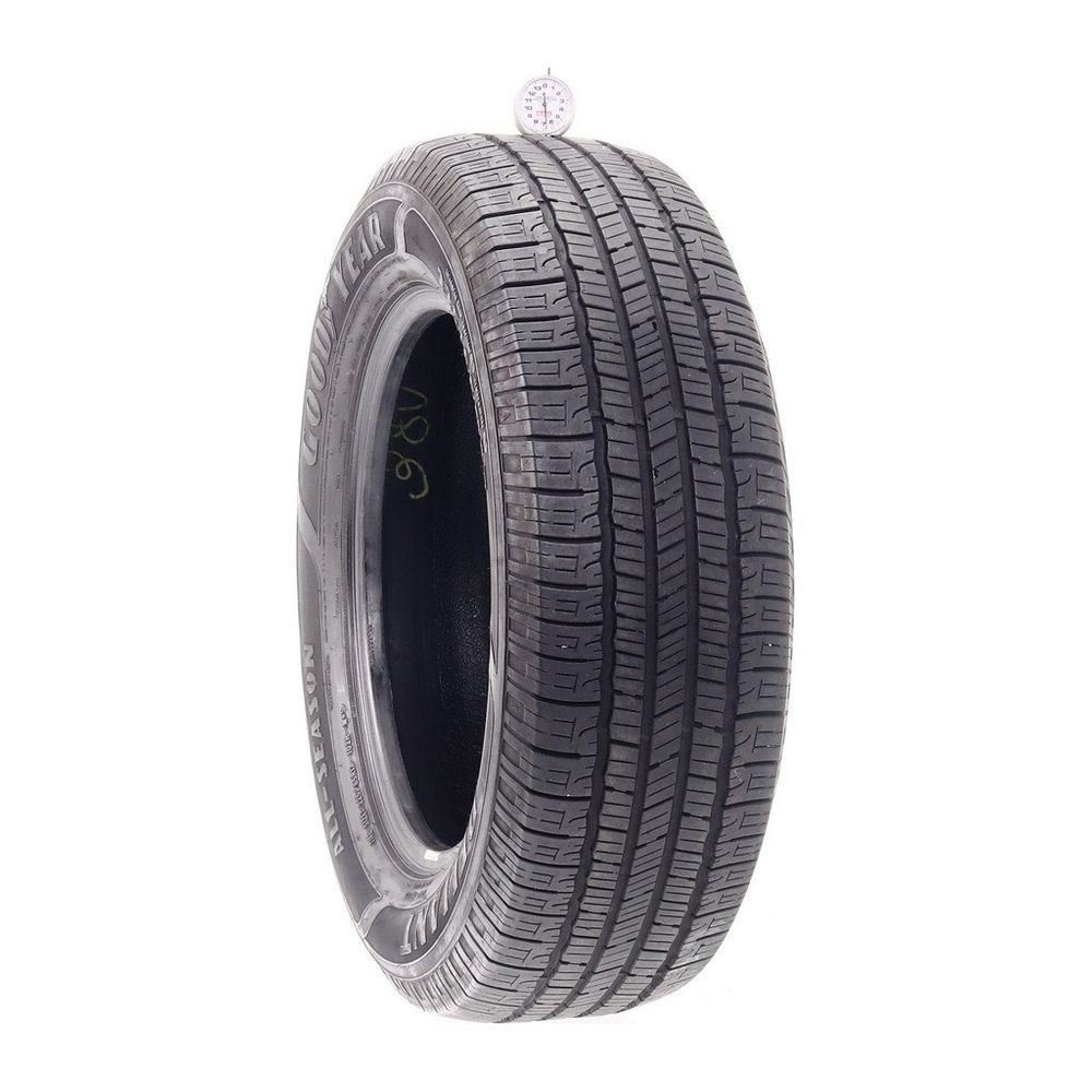 Set of (4) Used 225/65R17 Goodyear Reliant All-season 102H - 6.5-7/32 - Image 1