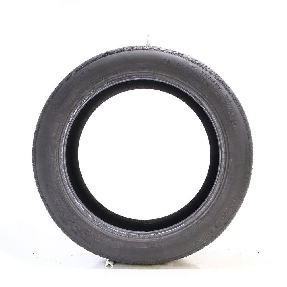 Set of (4) Used 275/45R20 Continental CrossContact LX Sport T1 ContiSilent 110V - 7-8.5/32 - Image 3