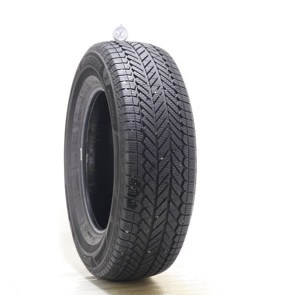 Set of (2) Used 255/65R18 Bridgestone WeatherPeak 111H - 7.5-8/32 - Image 4