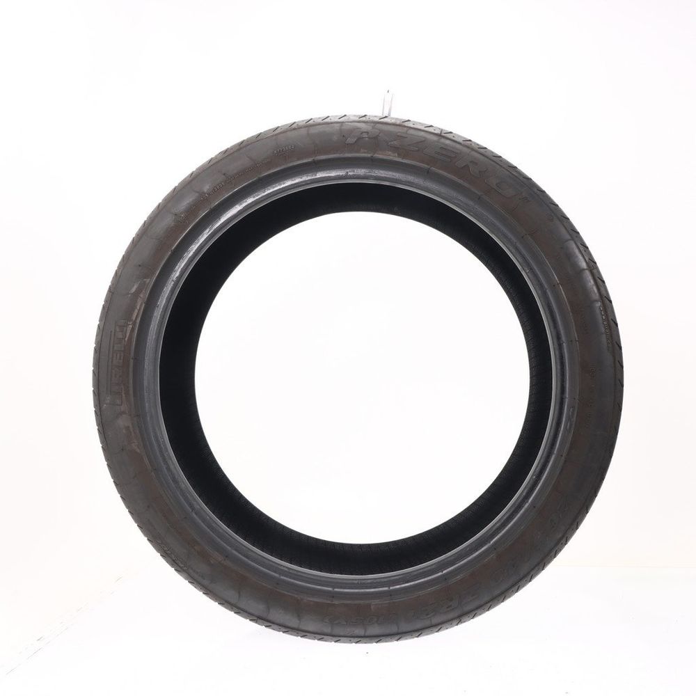 Set of (2) Used 265/40ZR21 Pirelli P Zero B 105Y - 7-8/32 - Image 3