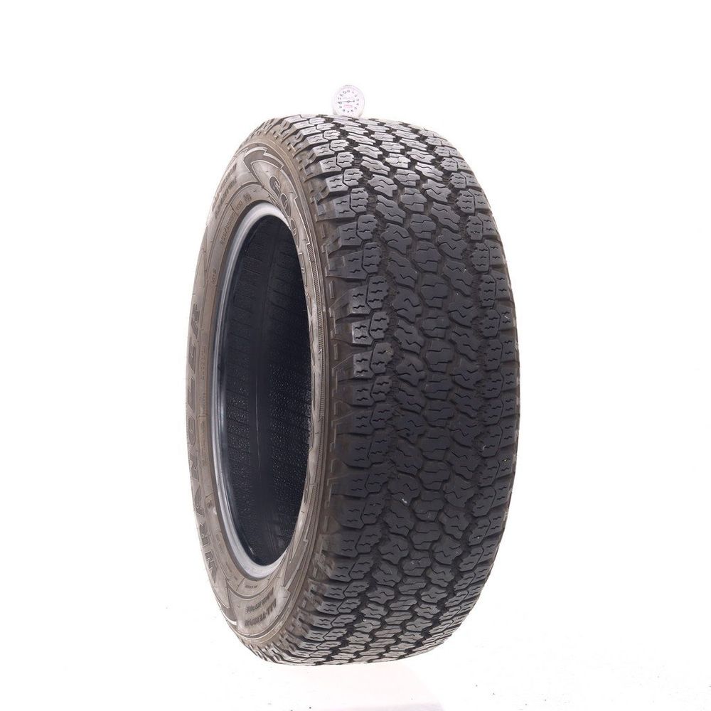 Set of (2) Used 255/60R20 Goodyear Wrangler All-Terrain Adventure LR 113H - 10/32 - Image 1