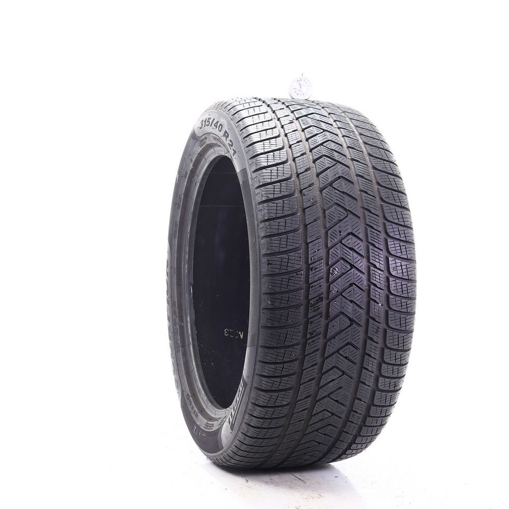 Used 315/40R21 Pirelli Scorpion Winter MO 115V - 6/32 - Image 1