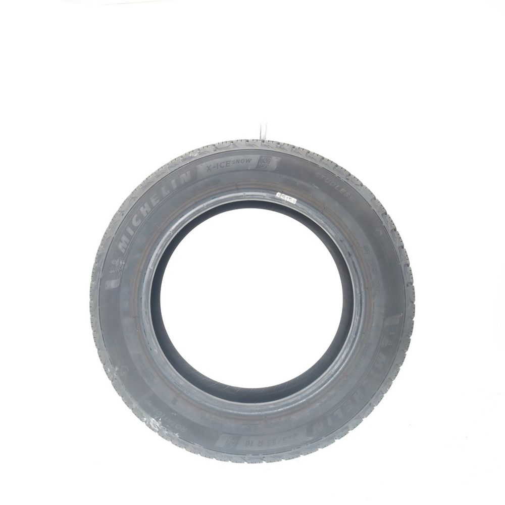 Set of (2) Used 225/55R16 Michelin X-Ice Snow 99H - 7.5-8/32 - Image 6