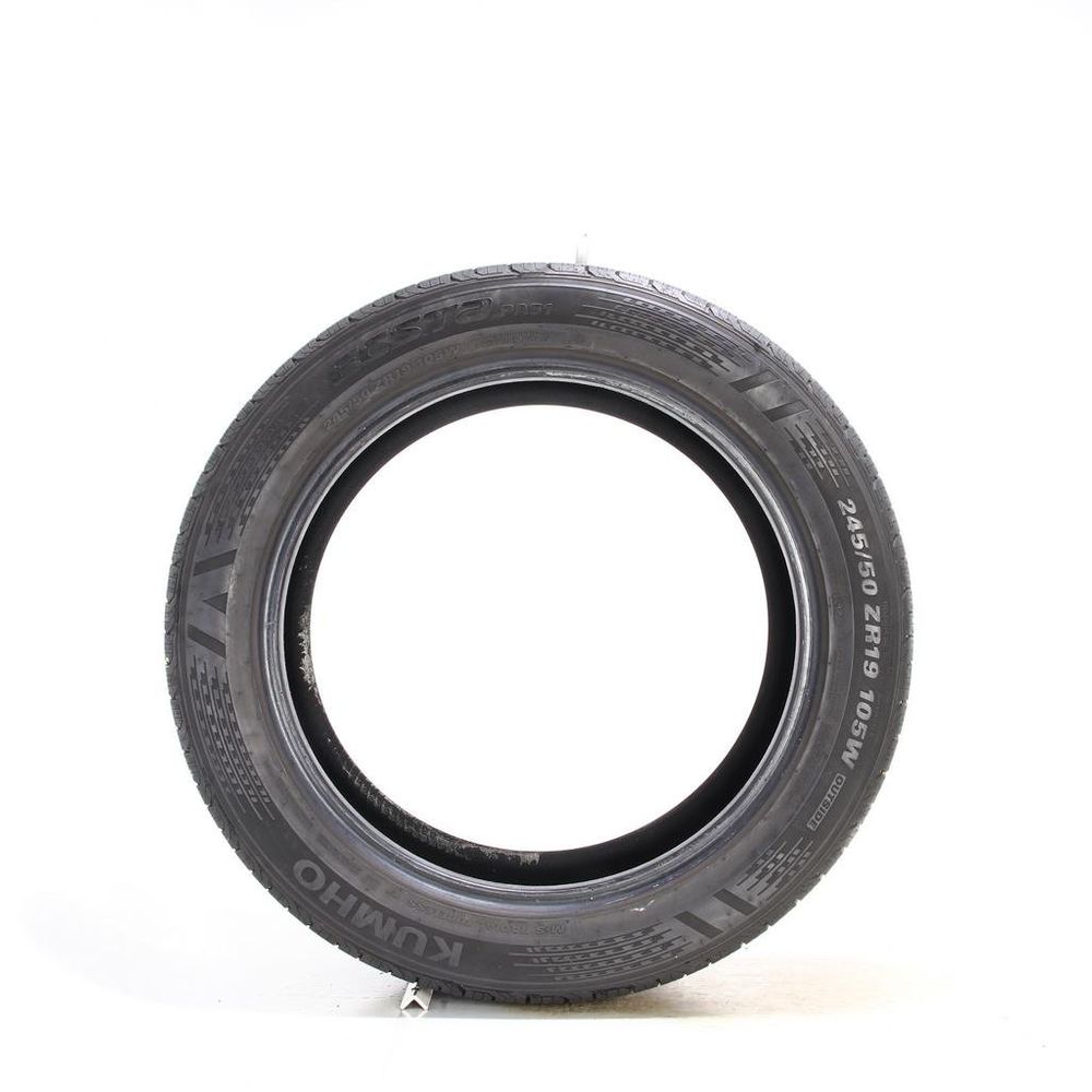 Set of (2) Used 245/50ZR19 Kumho Ecsta PA51 105W - 8-9/32 - Image 6